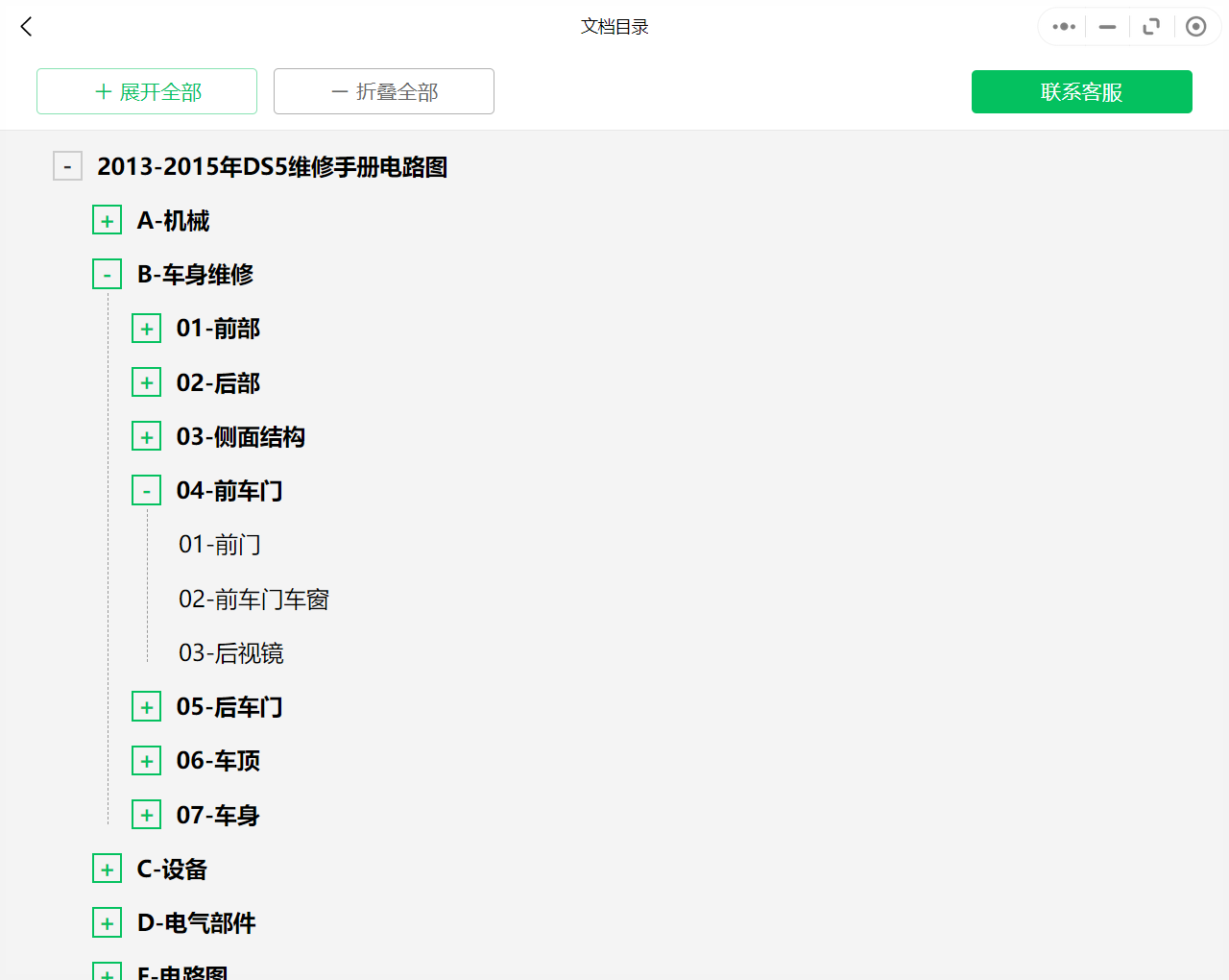 汽車(chē)維修手冊(cè)