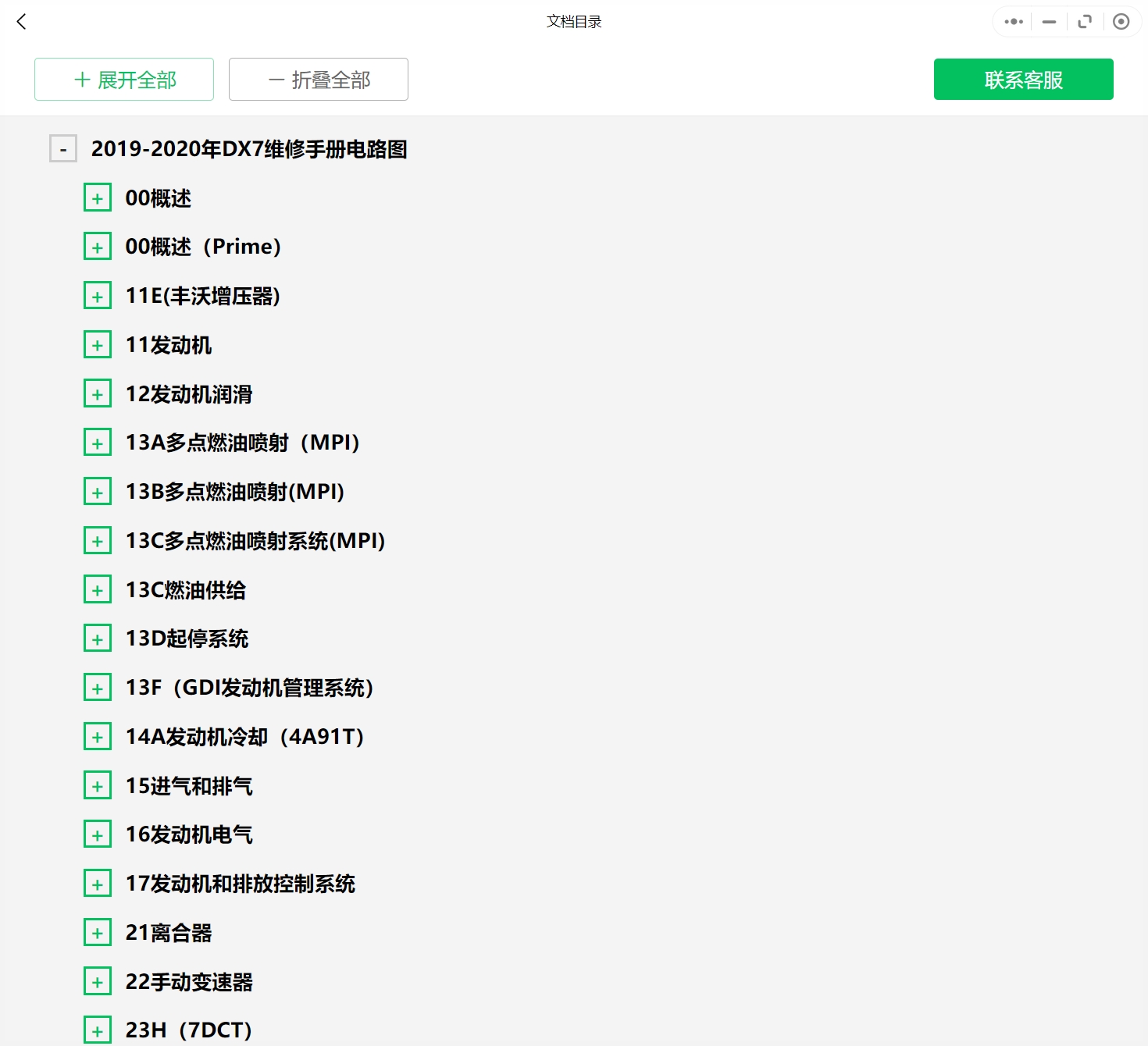 2008-2019年款東南汽車(chē)維修手冊(cè)和電路圖線路接線圖資料更新汽修幫手資料庫(kù)