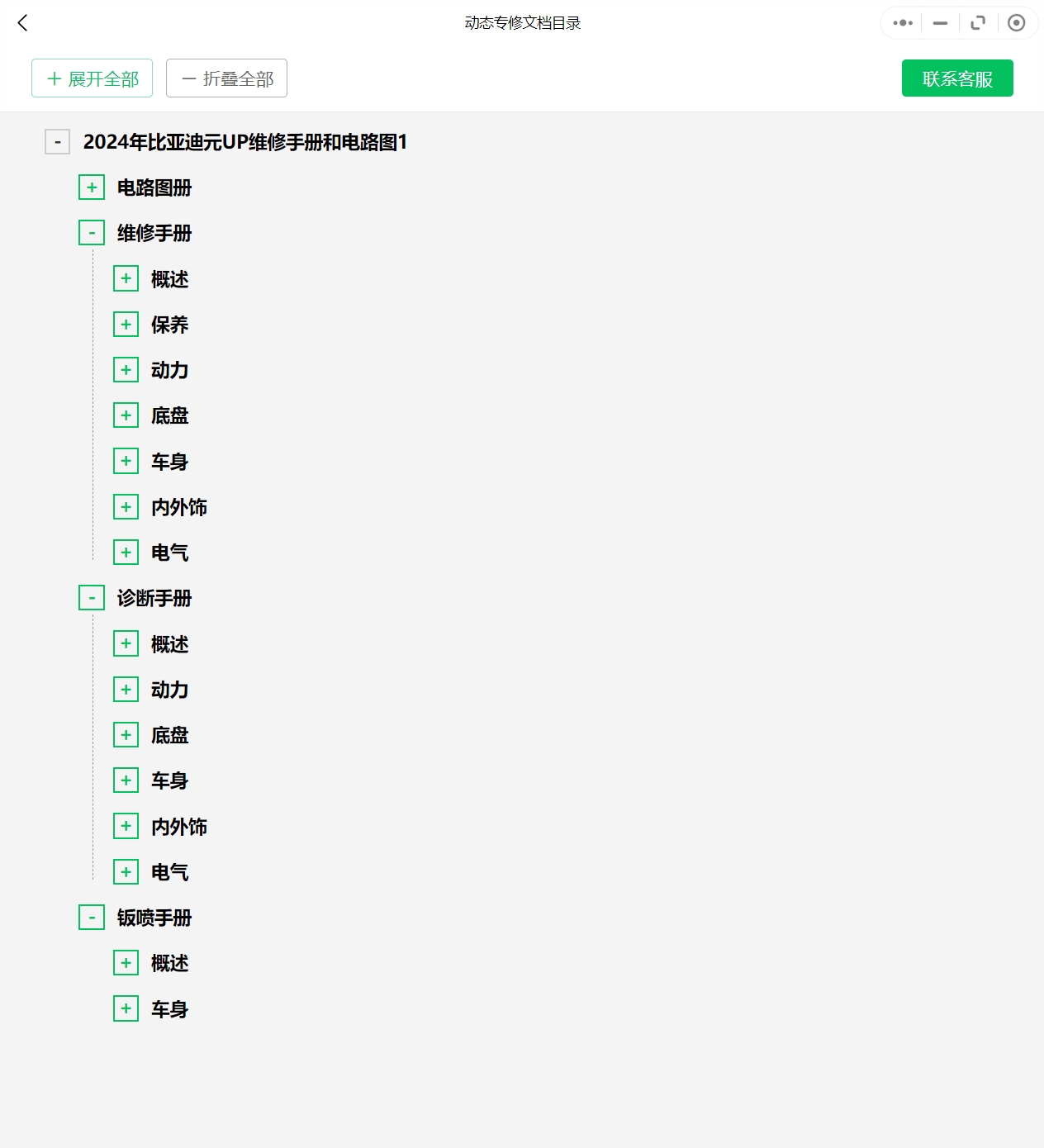 2024年款比亞迪元UP宋L海豹06海獅07秦L維修手冊和電路圖線路接線資料更新
